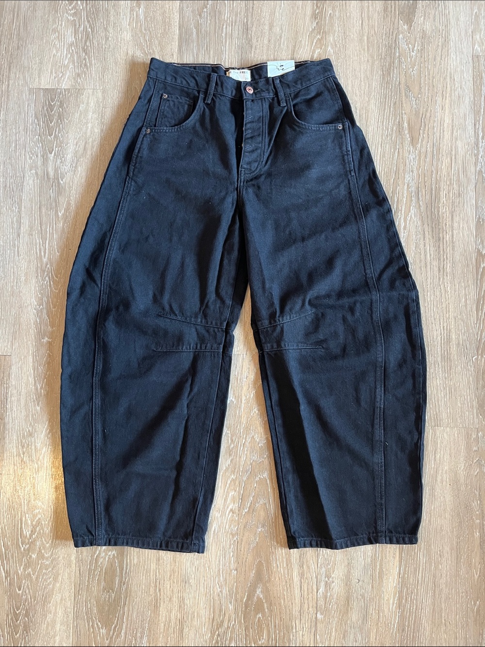 We The Free Lucky You Barrel Jeans NWOT